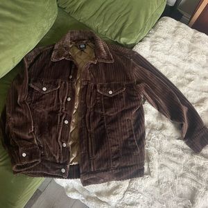 BDG corduroy soft fuzzy jacket